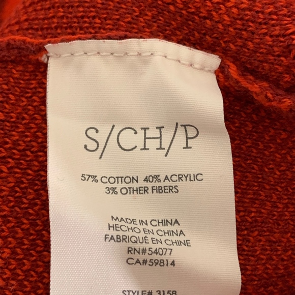 Cabi Red & Burgundy Sweater - Picture 6 of 7